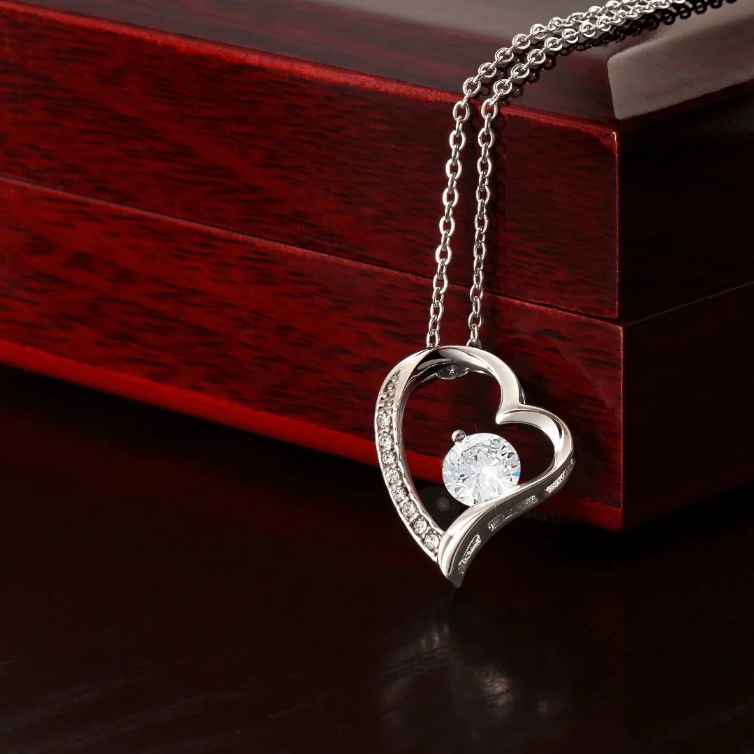 situation — Collar Corazón Amor Eterno – Para Mi Hija, con Estuche de Luz y Tarjeta