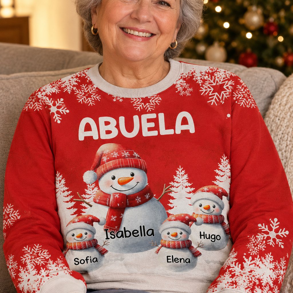 situation — Sudadera Navideña Personalizada Abuela