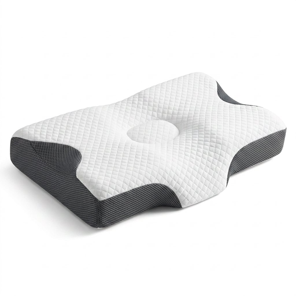 Almohada Cervical Ergonómica de Espuma Viscoelástica