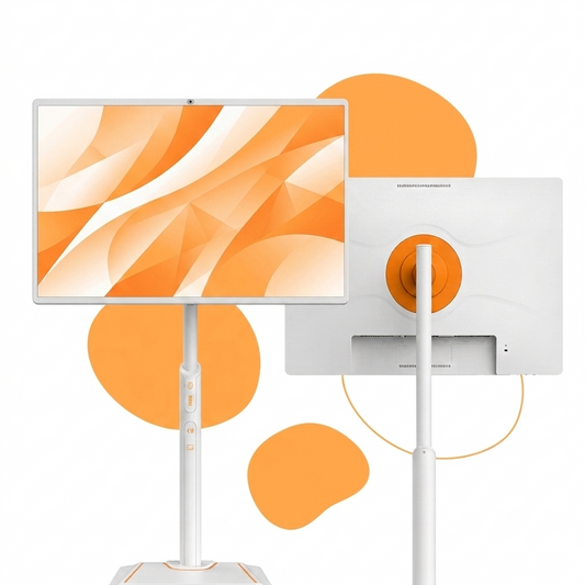 NovaScreen™ 32 — Televisor Portátil Táctil 4K con Ruedas