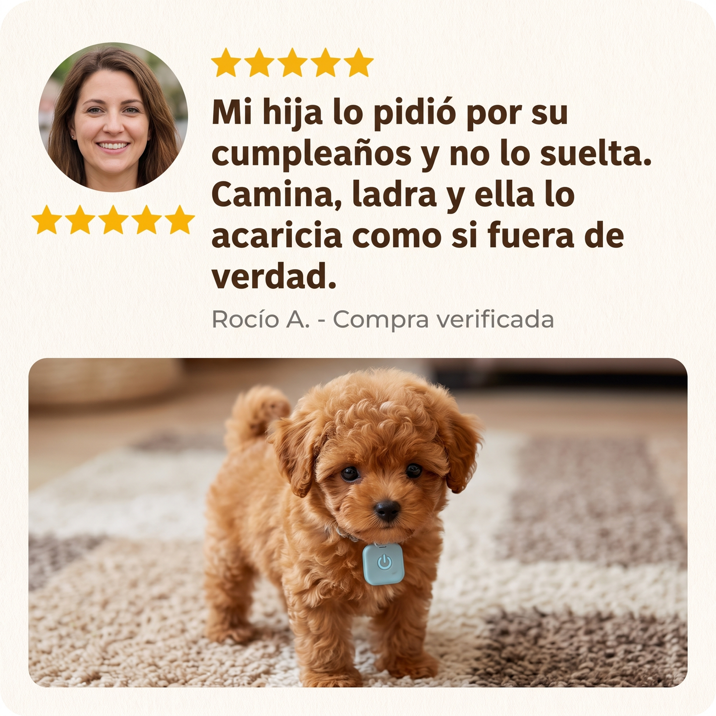 Cachorro Robot Realista™ — Camina, Ladra y Pide Mimos