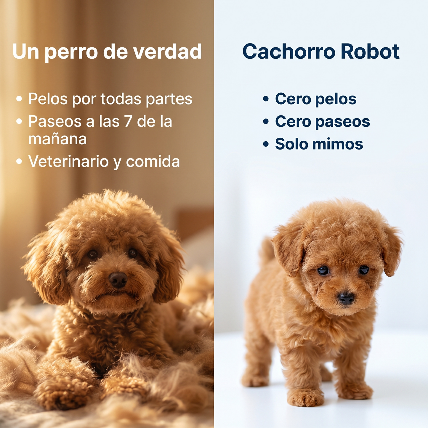 Cachorro Robot Realista™ — Camina, Ladra y Pide Mimos