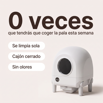 CleanSphere Pro — Arenero Automático Inteligente para Gatos