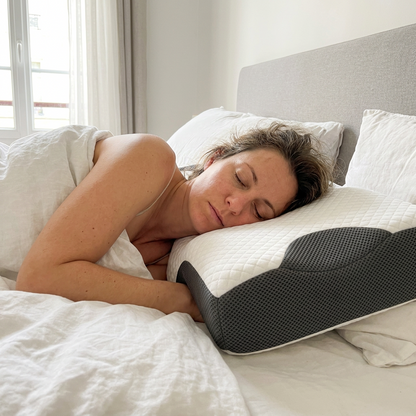 Almohada Cervical Ergonómica de Espuma Viscoelástica