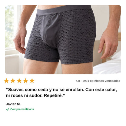 avis — Bóxers de Bambú Transpirables – Pack de 4