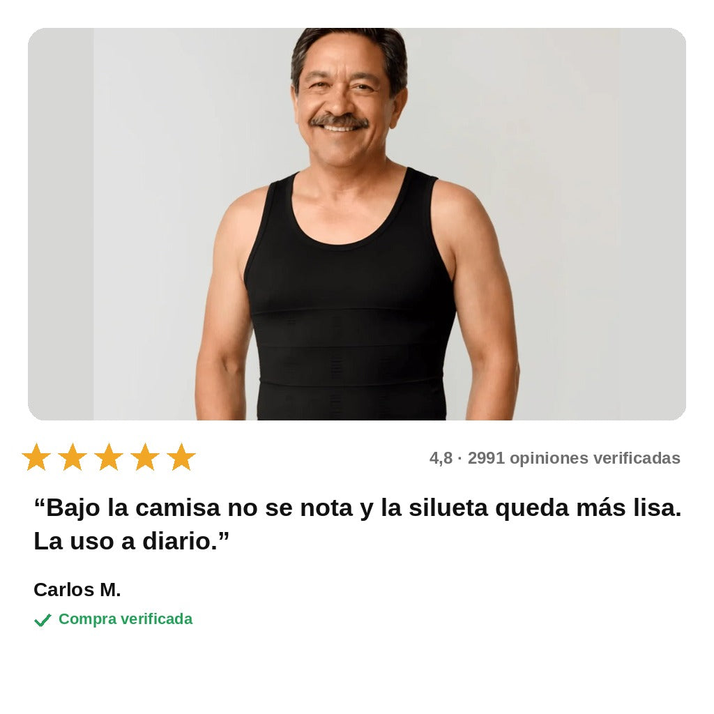avis — Camiseta de Compresión Sin Mangas para Hombre
