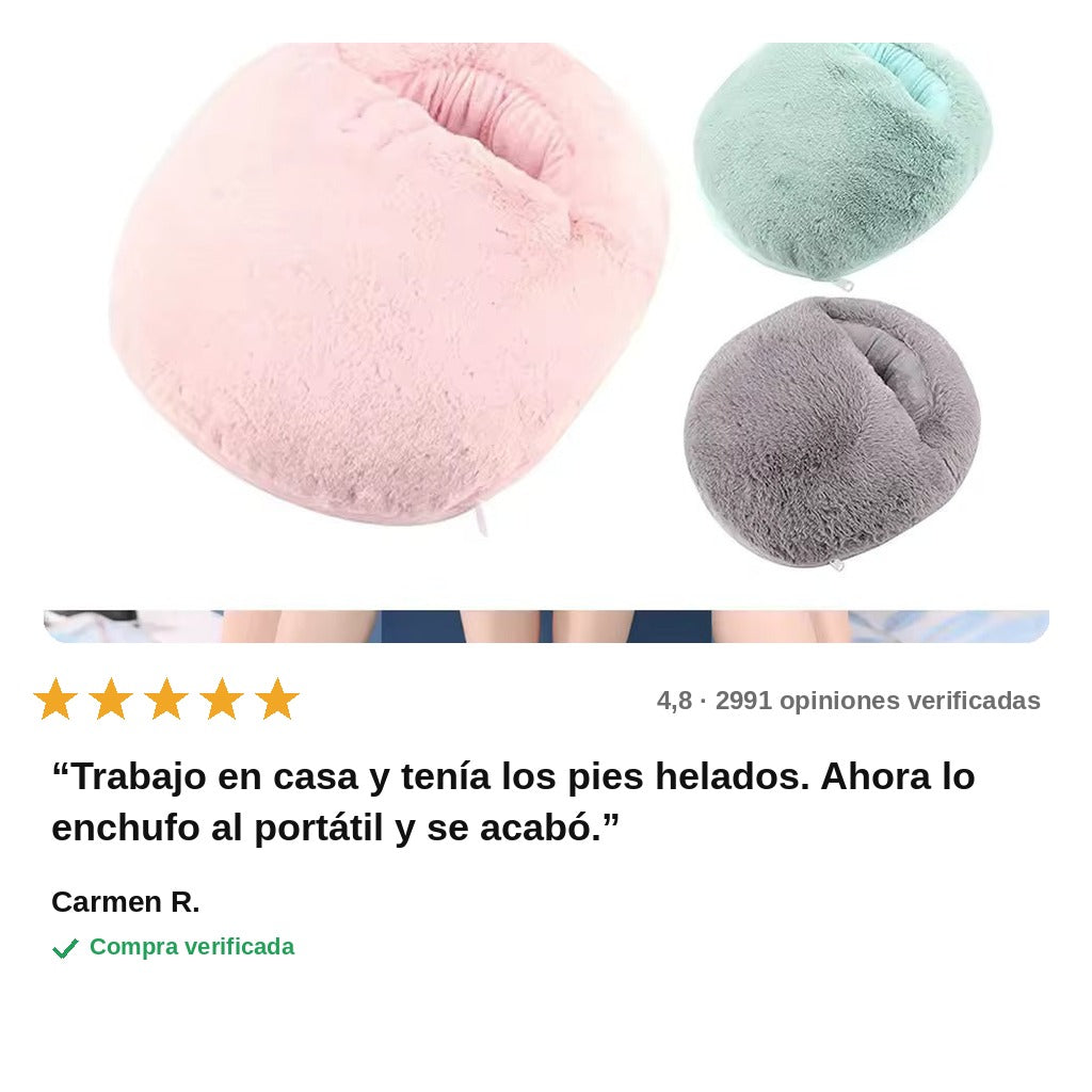 avis — CalorPies™ – Calentador de Pies Eléctrico USB de Felpa