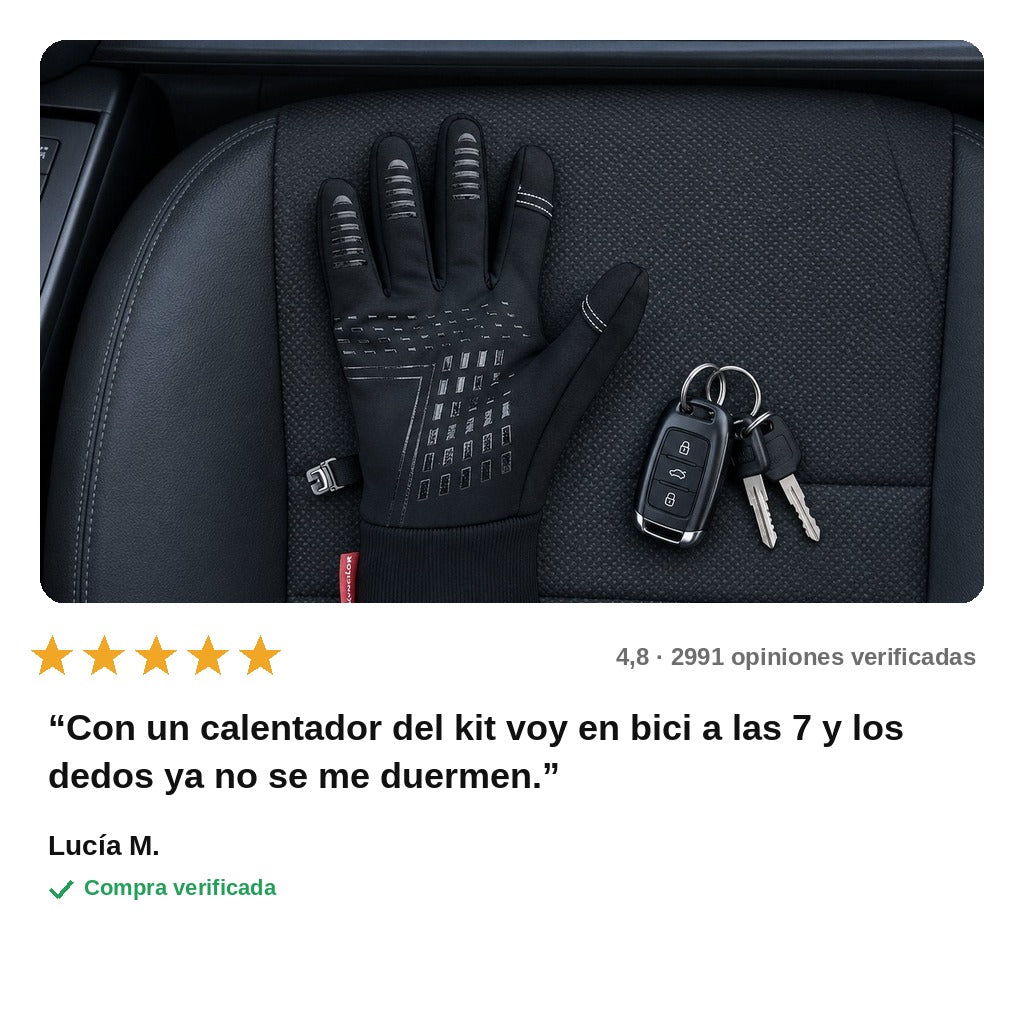 avis — Guantes Térmicos Antideslizantes