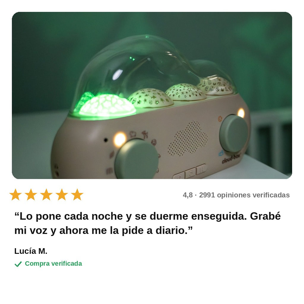 avis — NubeCuentos™ – Proyector Cuentacuentos y Luz Nocturna