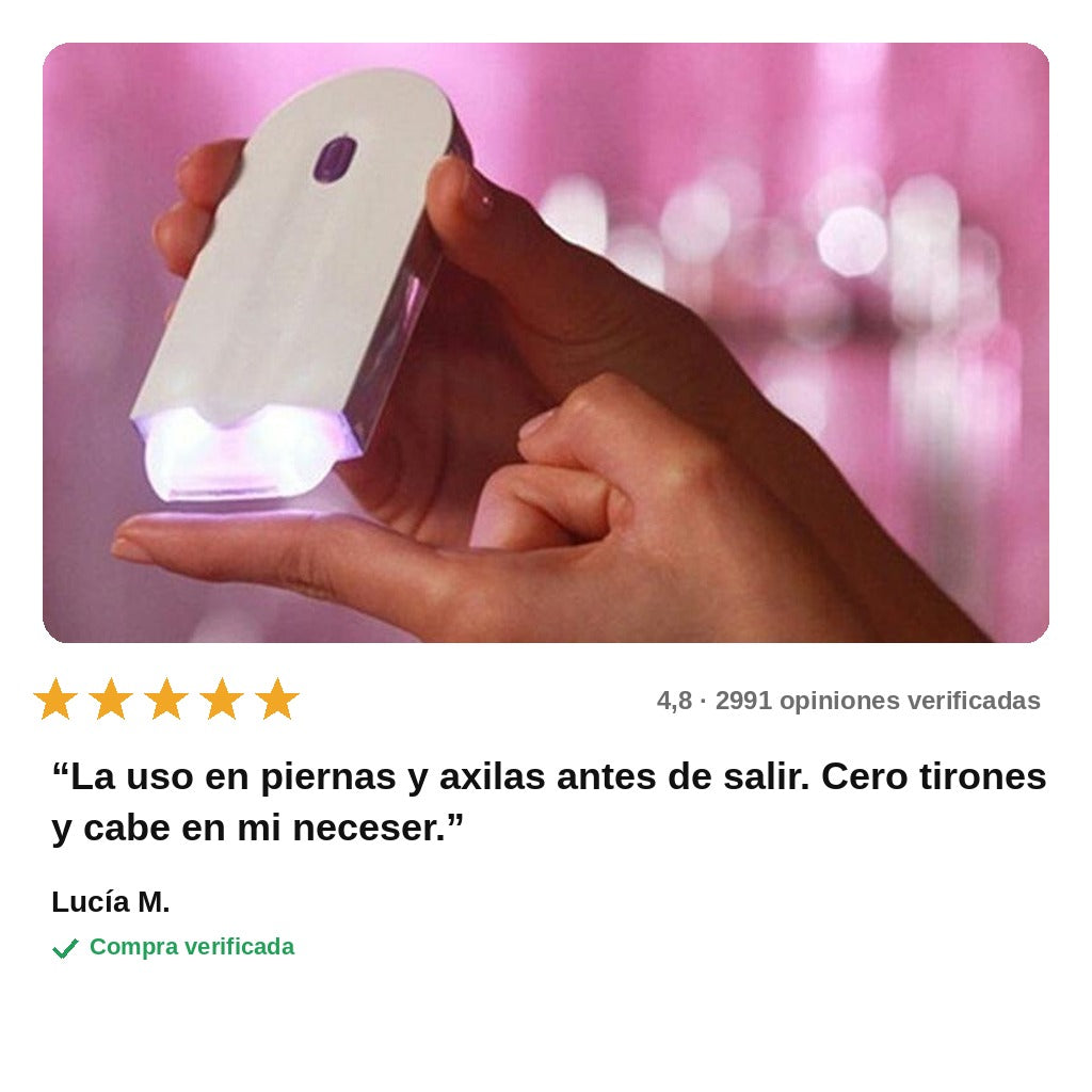 avis — Depiladora Indolora Recargable