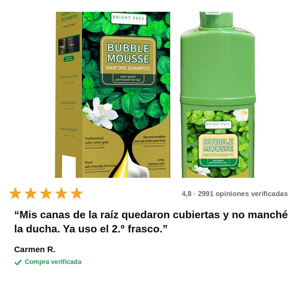 avis — Tinte Capilar en Espuma de Origen Vegetal – 500 ml