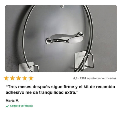 avis — AdherGancho™ Soporte Adhesivo para Esponja (Pack de 2)