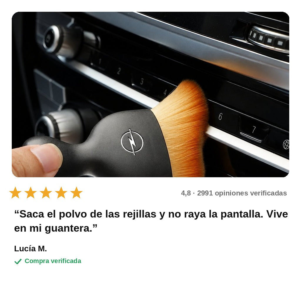 avis — Cepillo Suave Antipolvo para Coche y Hogar