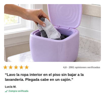 avis — Lavadora Portátil Plegable – Ropa delicada limpia en cualquier sitio