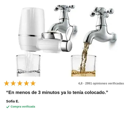 avis — Filtro Purificador de Agua para Grifo