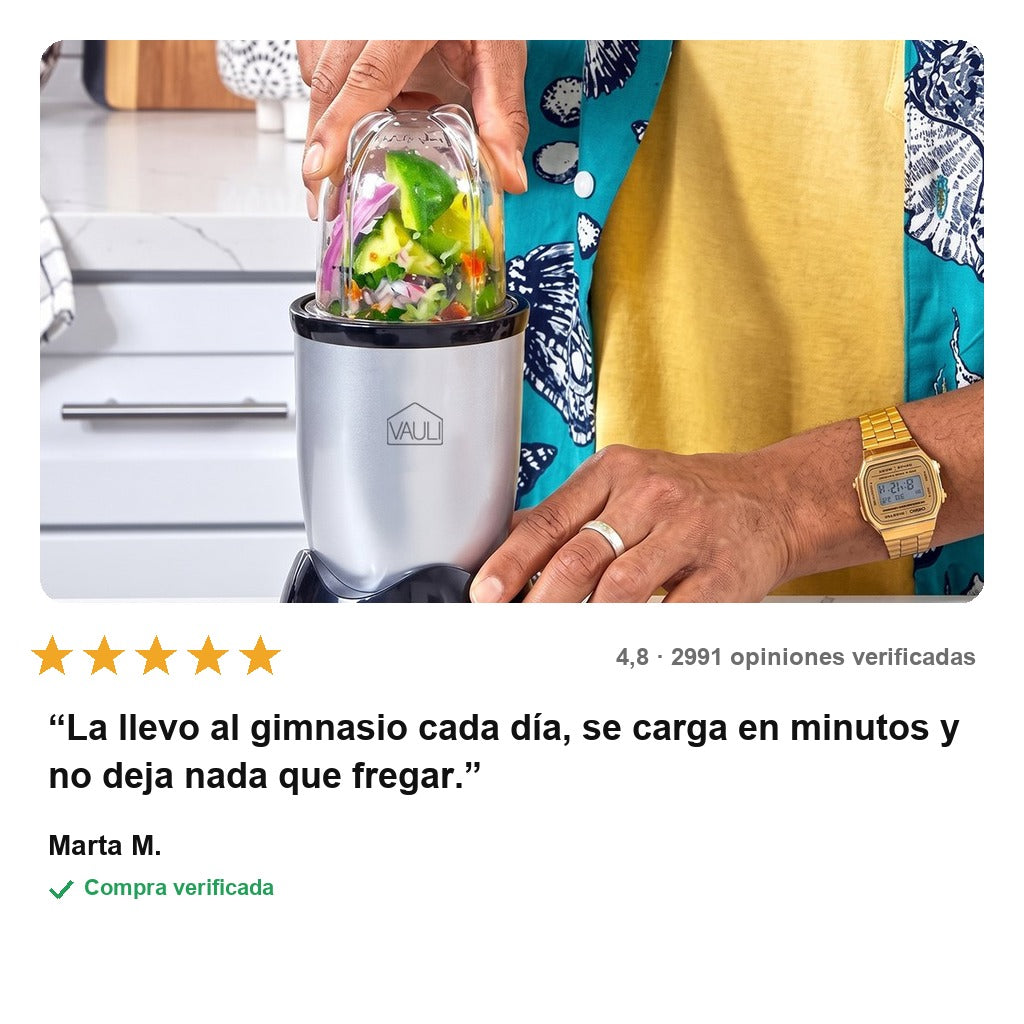 avis — NutriGo™ Licuadora Portátil 3 en 1