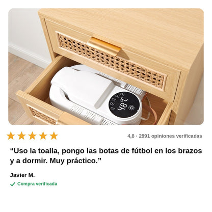 avis — Secador de Zapatos Eléctrico Plegable