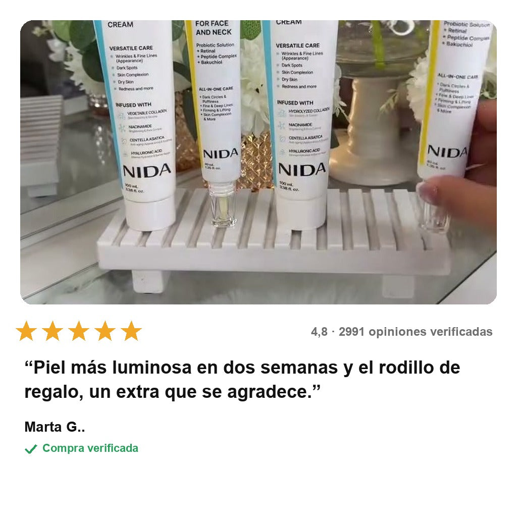 avis — Dúo Antiedad LuminEyes™: Crema Reafirmante + Contorno de Ojos