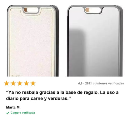 avis — Tabla de Cortar de Titanio Doble Cara
