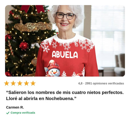 avis — Sudadera Navideña Personalizada Abuela