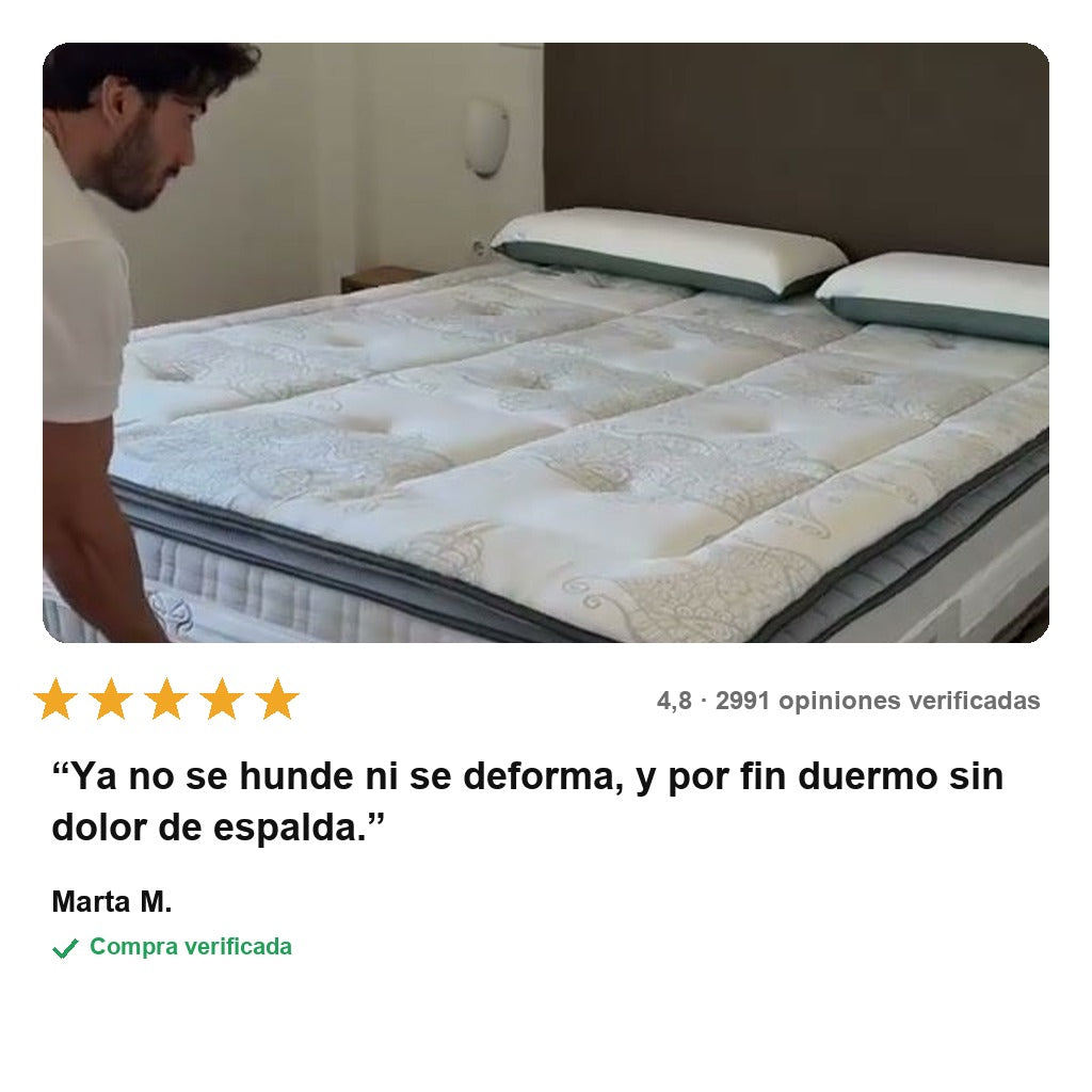 avis — Topper Viscoelástico FreshNight™ – Firmeza y Frescor para tu Colchón