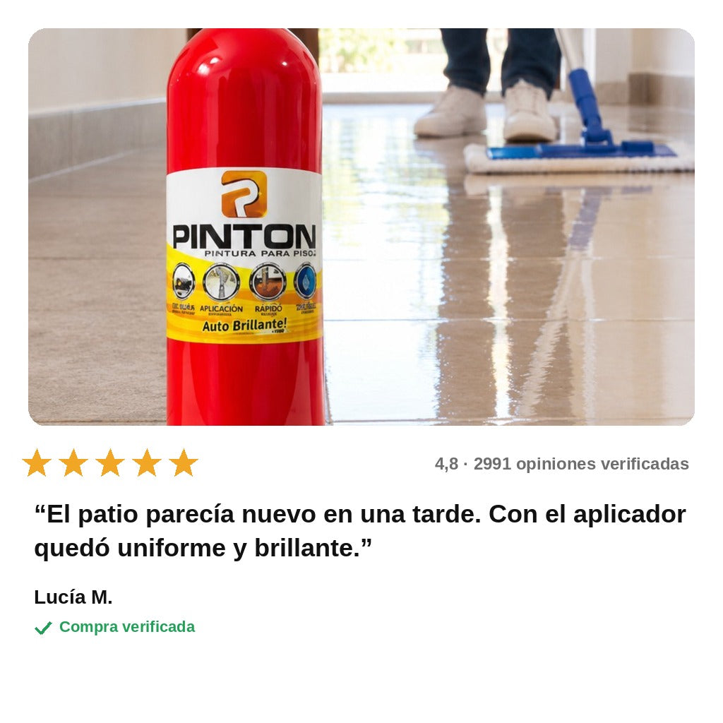 avis — Pintura Restauradora para Suelos – Color Intenso y Acabado Brillante