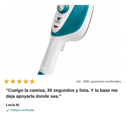 avis — VaporLisa™ – Plancha de Vapor Vertical 4 en 1, Portátil y Sin Tabla