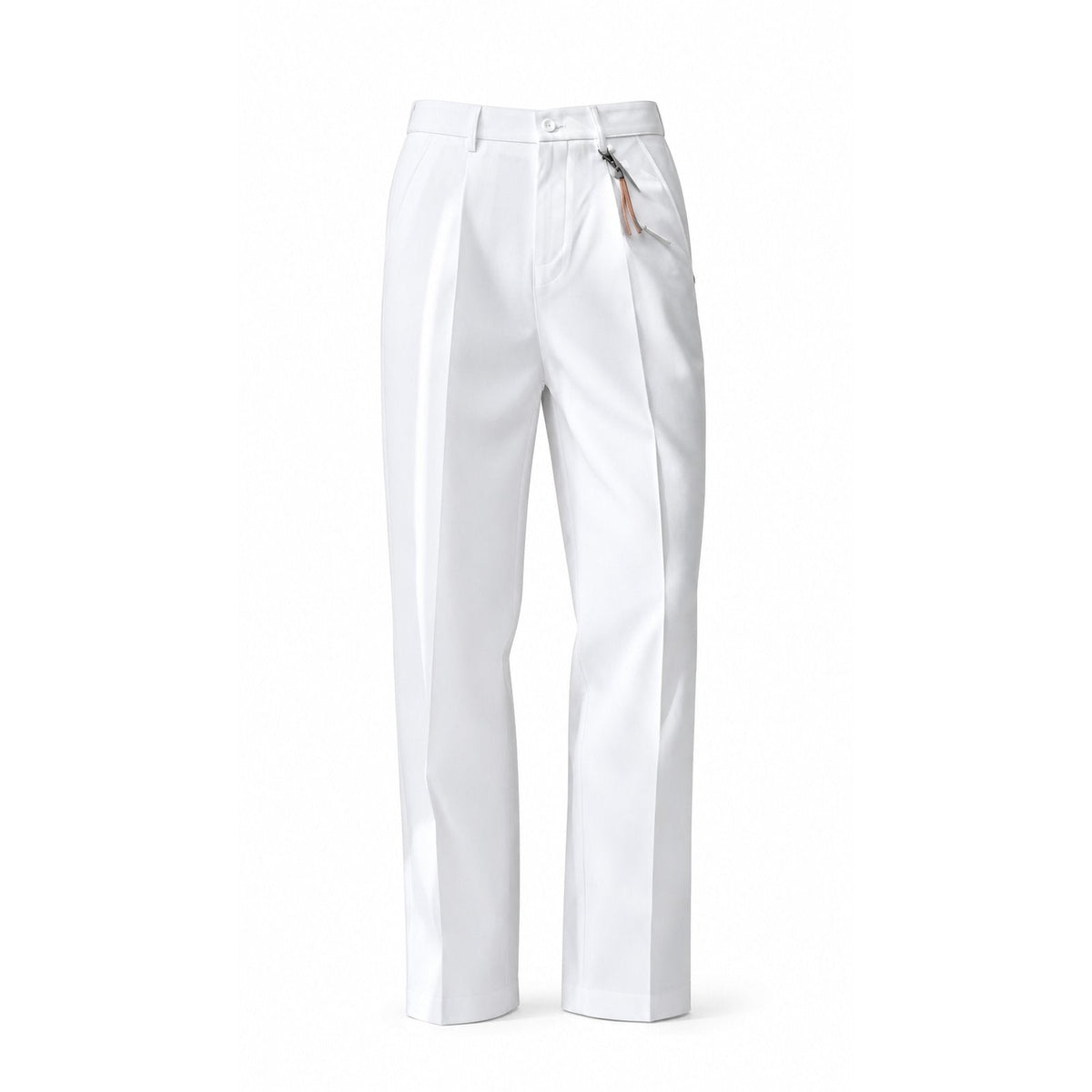 couleur Blanco — Pantalón Chino Elástico para Hombre