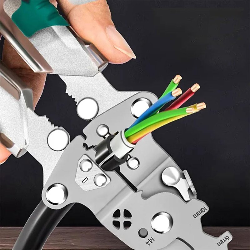 situation — Pinzas Plegables Multifunción para Electricista 5 en 1