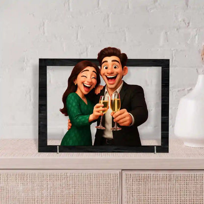 situation — Cuadro Animado 3D Personalizado — Tus personajes salen del marco