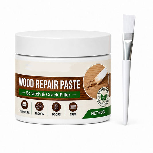Pasta reparadora de madera — arañazos y grietas, 40 g