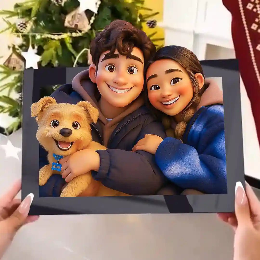 situation — Cuadro Animado 3D Personalizado — Tus personajes salen del marco