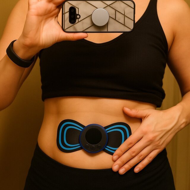 situation — Masajeador EMS Mariposa – Masaje sin cables para cuello, espalda y piernas