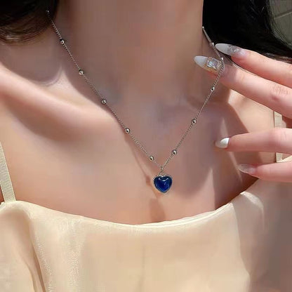 situation — Collar Corazón que Cambia de Color – Gargantilla con Colgante Sensible al Calor