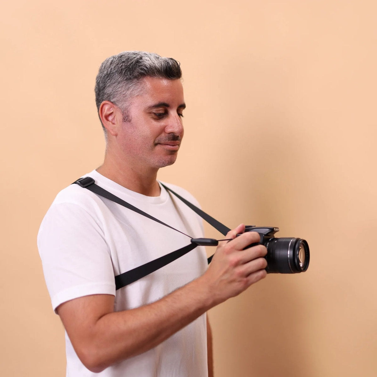 situation — SendaFlex™ – Arnés manos libres para cámara y prismáticos