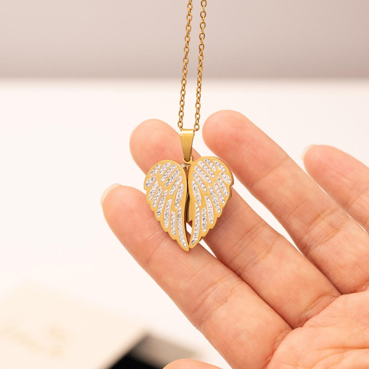 situation — Collar Mi Ángel Personalizado con Nombre Grabado