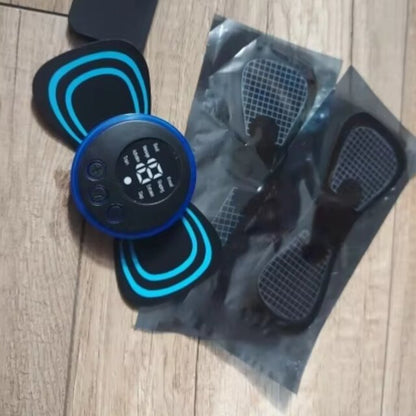 situation — Masajeador EMS Mariposa – Masaje sin cables para cuello, espalda y piernas