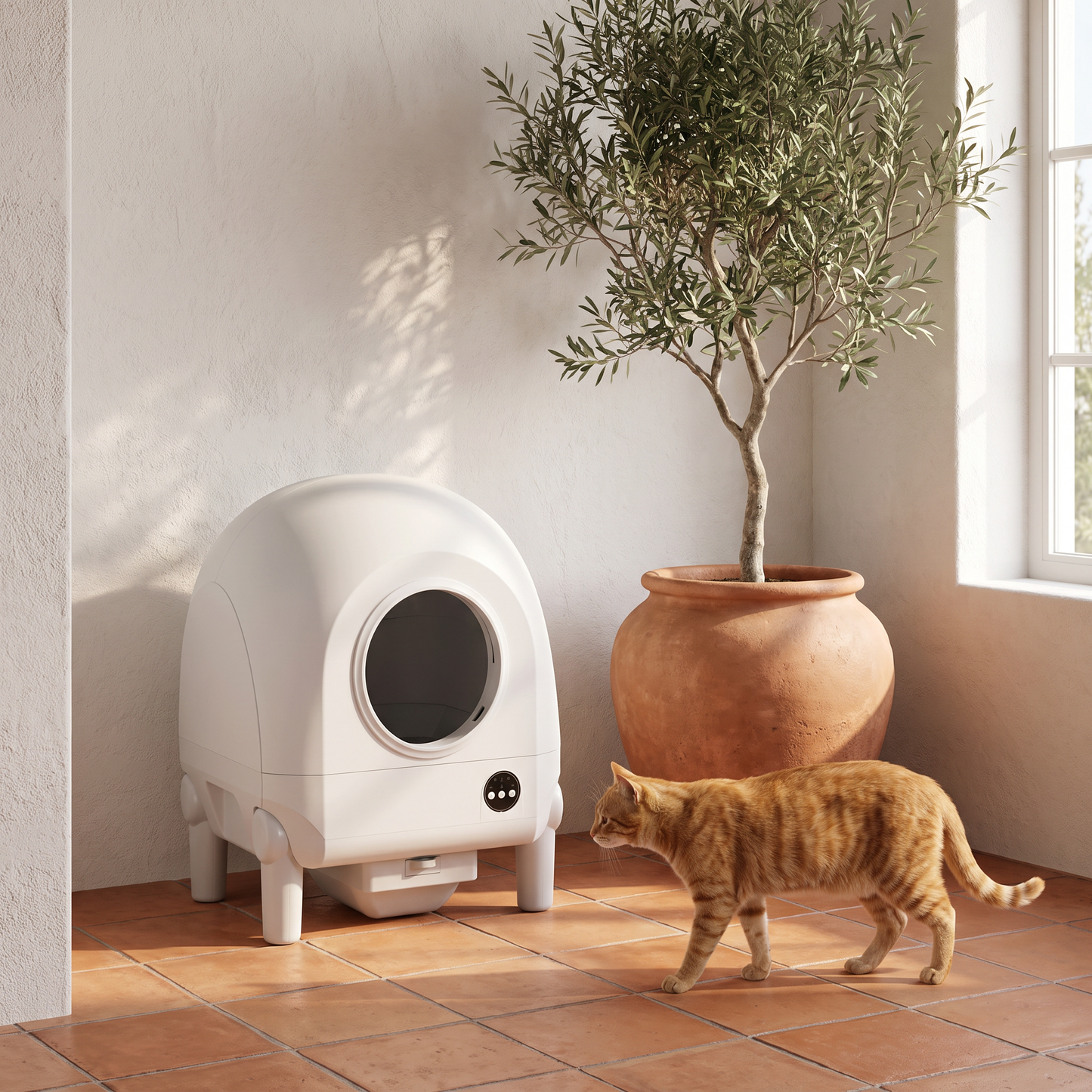 CleanSphere Pro — Arenero Automático Inteligente para Gatos
