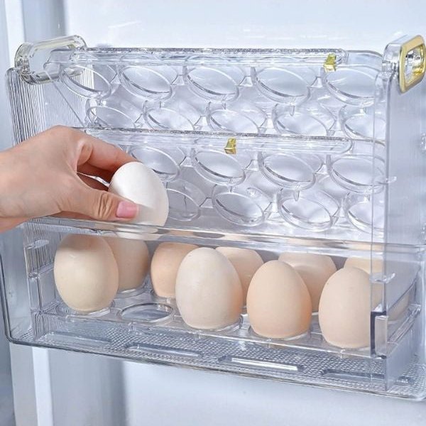 situation — OvoStack™ Organizador de Huevos Apilable — Pack de 2