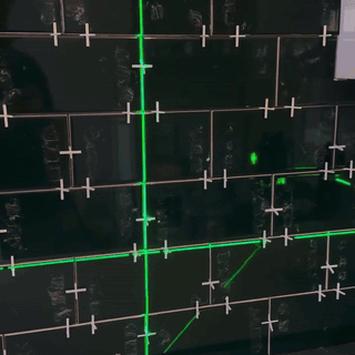 Nivel láser 4D autonivelante, 16 líneas verdes