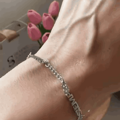 gif — Pulseras «Siempre Juntas» – Dúo de acero inoxidable (2x1)