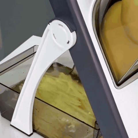 gif — CortaSegura™ – Mandolina vertical con grosor regulable y recipiente integrado