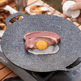 gif — PlanchaLuna™ – Plancha Redonda Antiadherente de Granito para Fogón de Gas