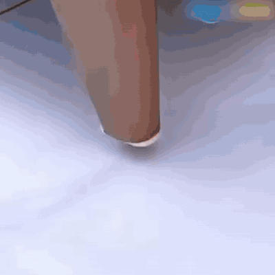 gif — Mini ruedas giratorias 360° autoadhesivas – Lote de 8