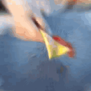 gif — Plancha redonda antiadherente efecto granito