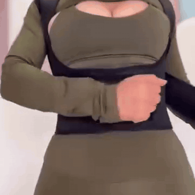 gif — Chaleco Corrector de Postura con Soporte Lumbar