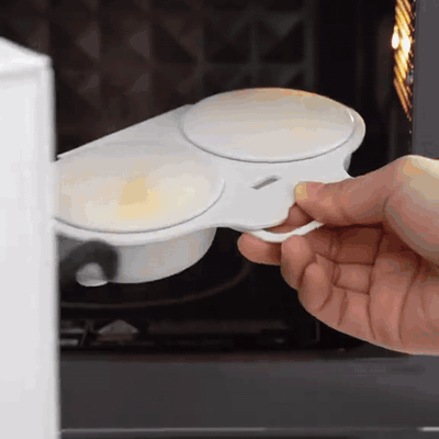gif — Escalfador de Huevos para Microondas EggPoch Duo™