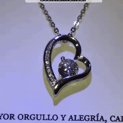 gif — Collar Corazón Amor Eterno – Para Mi Hija, con Estuche de Luz y Tarjeta