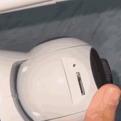 gif — GiroVista™ – Cámara WiFi Motorizada de Interior con Tarjeta microSD 64 GB de Regalo
