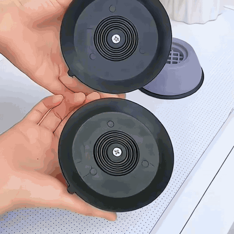 gif — Patas Antivibración FirmeBase™ para Lavadora (Pack de 4)